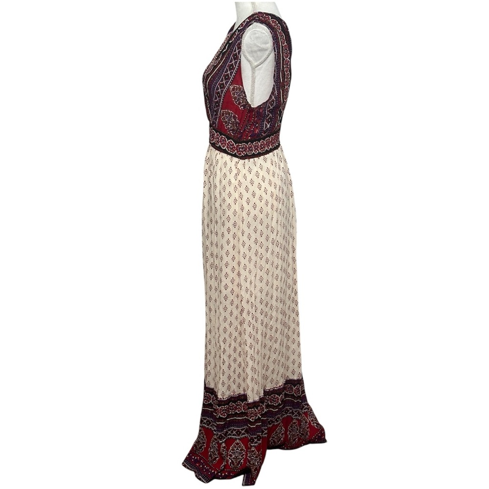 True Destiny Boutique Vintage Indian Bohemian Gauze Maxi Dress NWOT - Picture 6 of 10